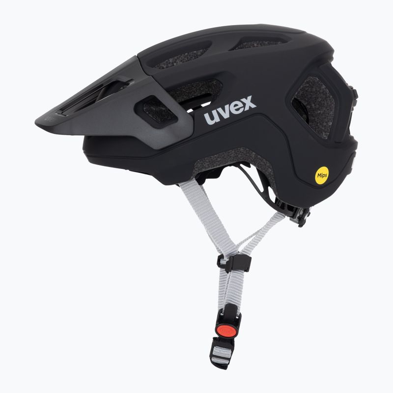 Gyermek kerékpáros sisak UVEX React MIPS Jr black matte 3