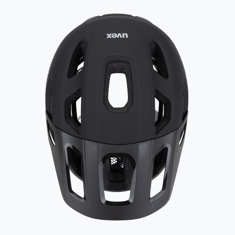 Gyermek kerékpáros sisak UVEX React MIPS Jr black matte 6