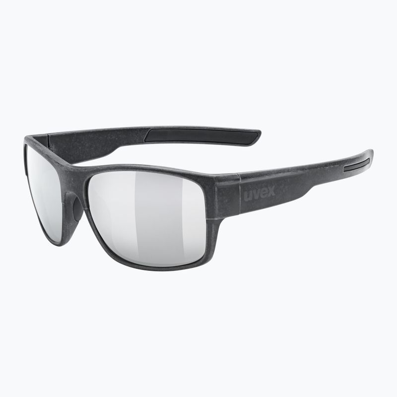 Napszemüveg UVEX Esntl Urban black matt/mirror silver