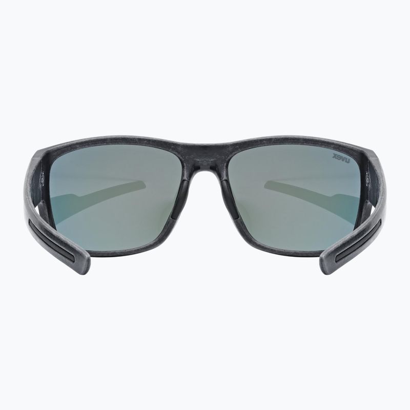 Napszemüveg UVEX Esntl Urban black matt/mirror red 3