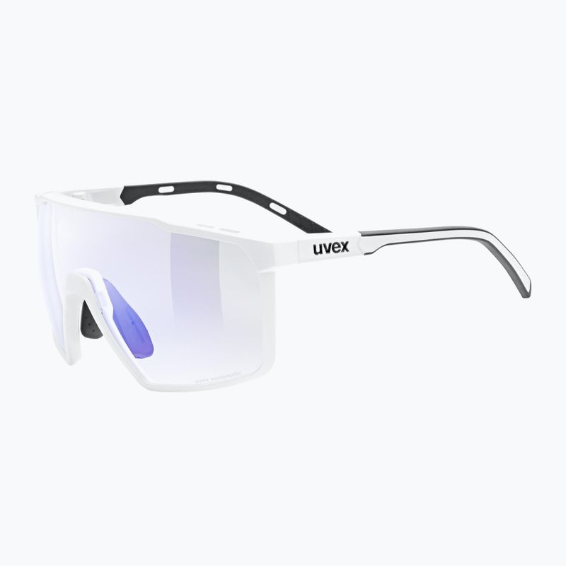Napszemüveg UVEX MTN Perform S V white matt/ litemirror blue