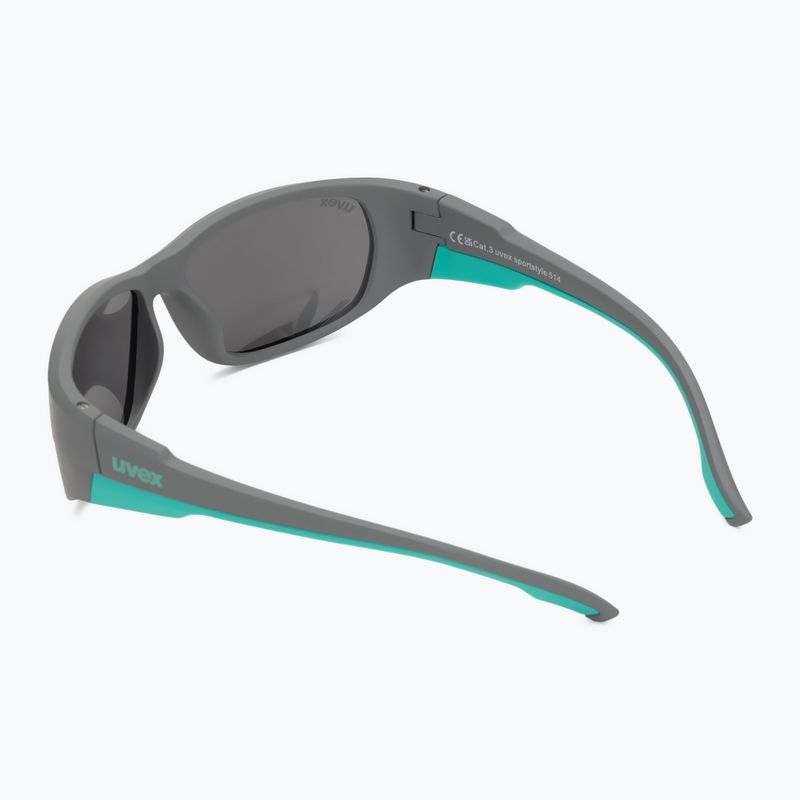 UVEX gyermek napszemüveg Sportstyle 514 szürke matt/tükör ezüst 2