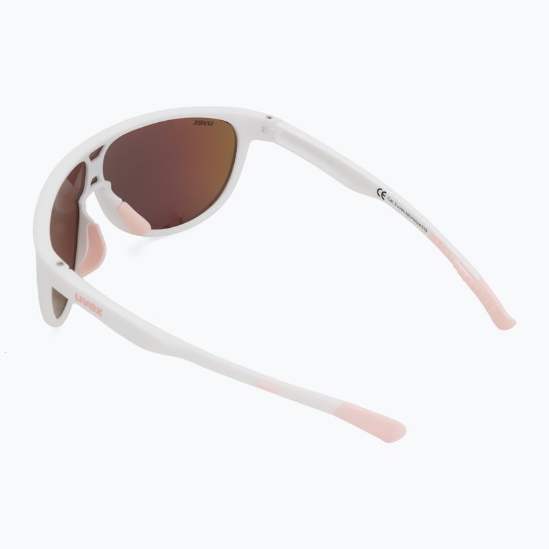 Gyerek napszemüveg Sportstyle 515 white matt/mirror pink 2