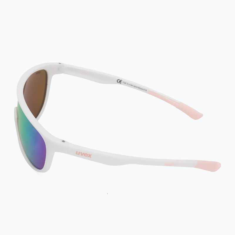 Gyerek napszemüveg Sportstyle 515 white matt/mirror pink 4