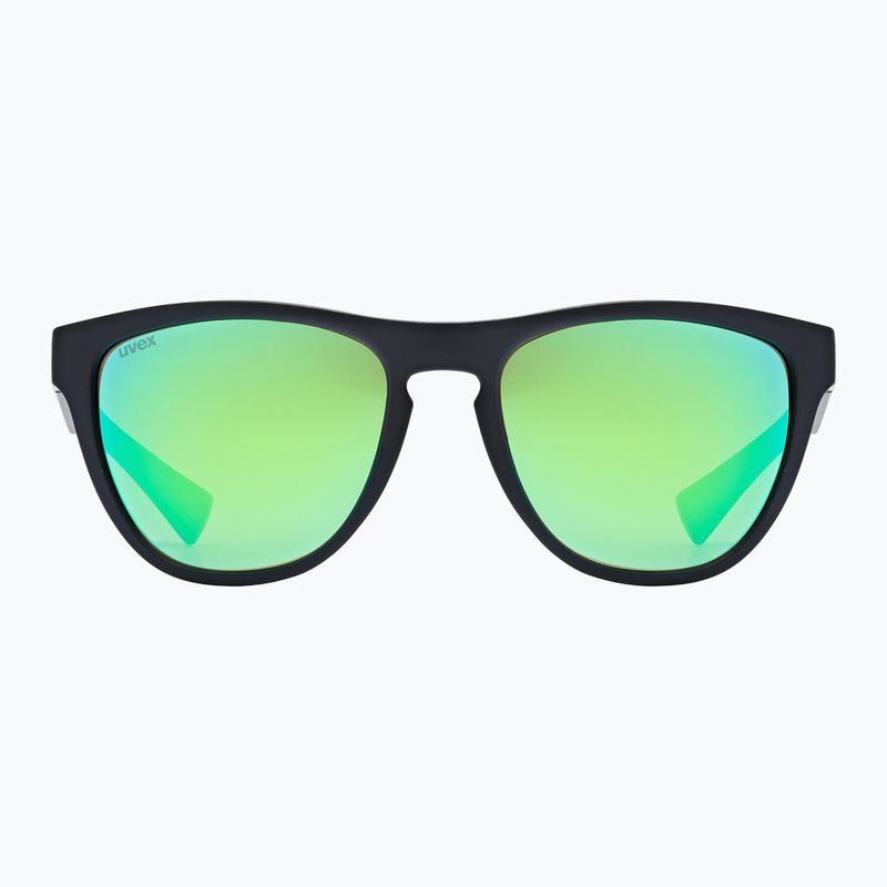Napszemüveg UVEX Esntl Spirit black matt/mirror green 2