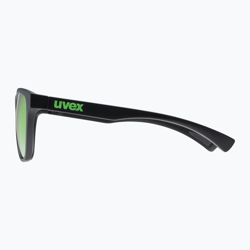 Napszemüveg UVEX Esntl Spirit black matt/mirror green 4