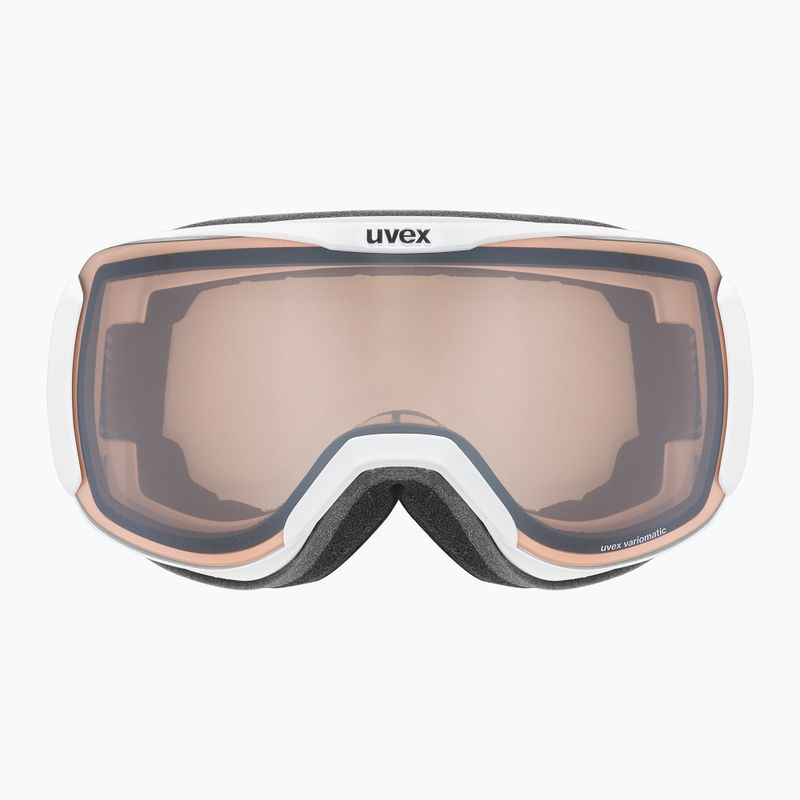 Síszemüveg UVEX Downhill 2100 V white matt/mirror silver clear 2