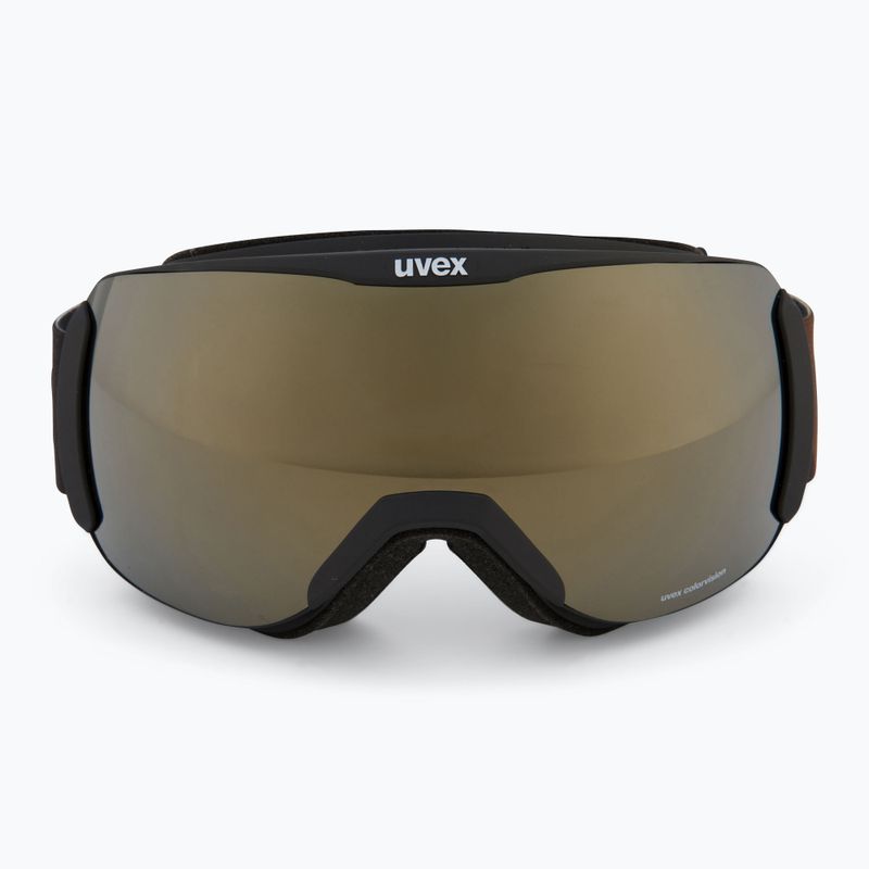 Síszemüveg UVEX Downhill 2100 CV black matt/mirror cooper green 2