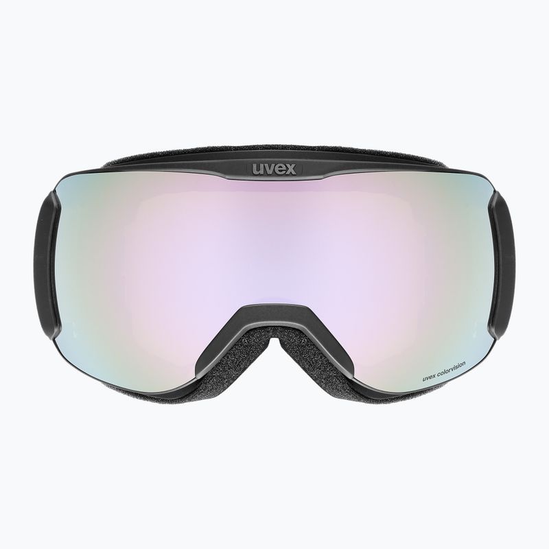 Síszemüveg UVEX Downhill 2100 CV black matt/mirror lavender green 2