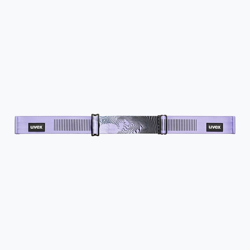 Síszemüveg UVEX Downhill 2100 CV black matt/mirror lavender green 4