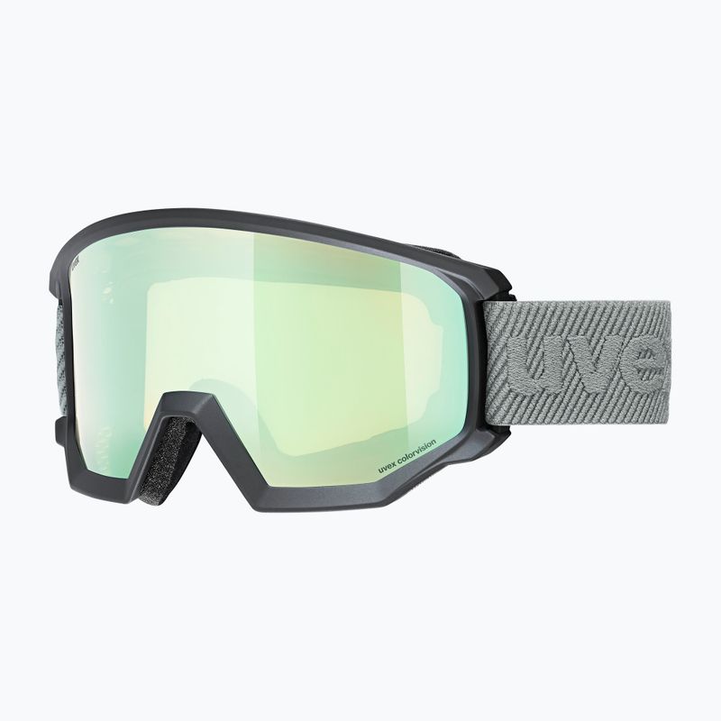 Sí szemüveg UVEX Athletic CV matt black/mirror opal colorvision yellow