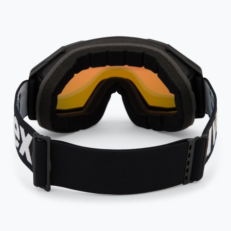 Síszemüveg UVEX Gravity FM black matt/mirror red orange clear 3