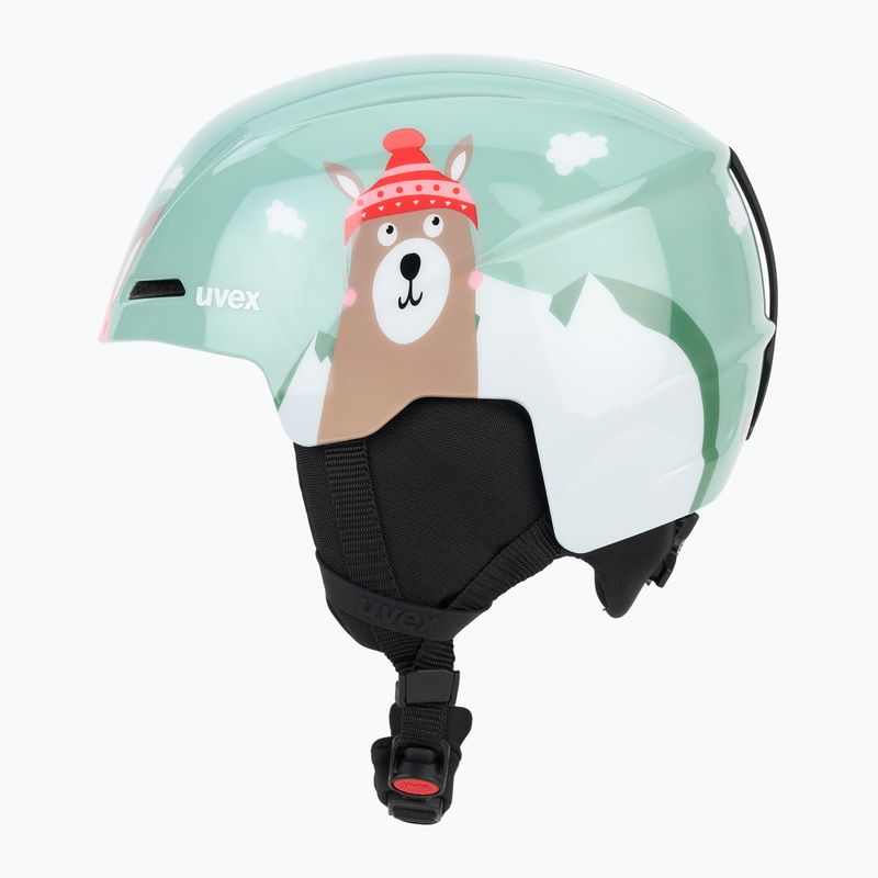 Gyerek sísisak UVEX Viti Jr jade llama 3