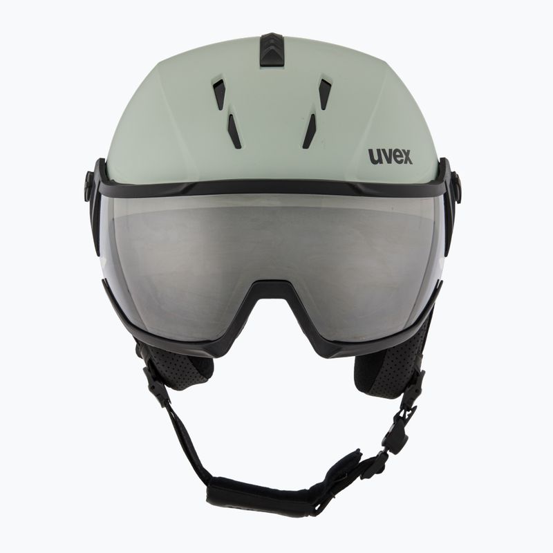 Sísisak UVEX Instinct Visor oxid green matt/mirror silver/smoke 2