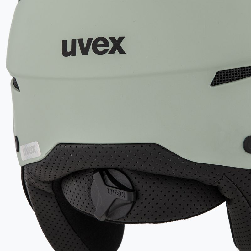 Sísisak UVEX Instinct Visor oxid green matt/mirror silver/smoke 8