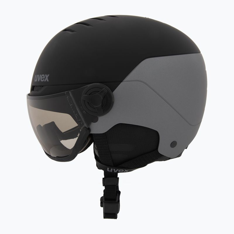 Sísisak UVEX Wanted Visor Pro V black/silver matt 3