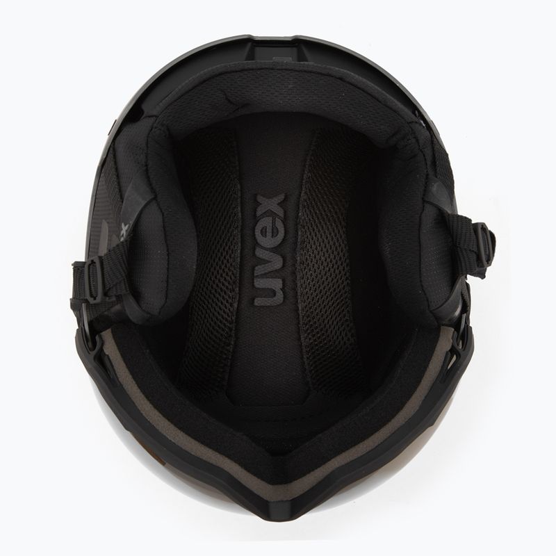 Sísisak UVEX Wanted Visor Pro V black/silver matt 6