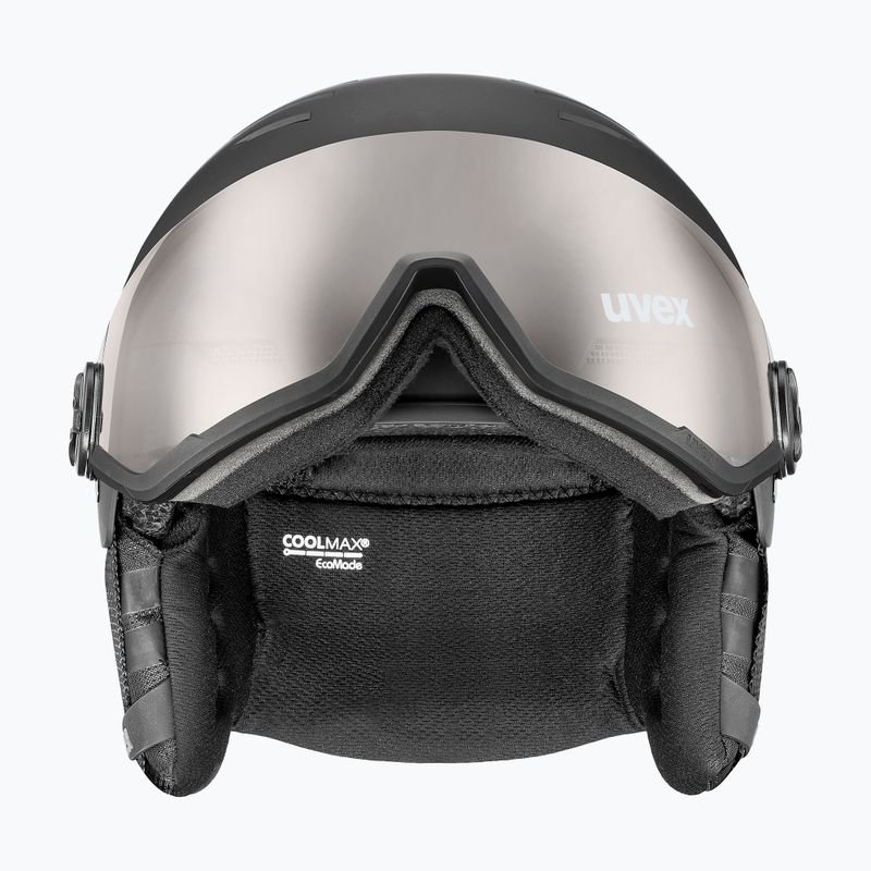 Sísisak UVEX Wanted Visor Pro V black/silver matt 3