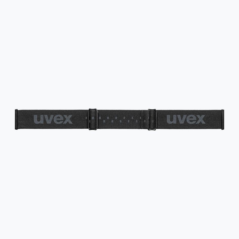 Gyerek síszemüveg UVEX Pwdr FM black matt/mirror green yellow clear 4