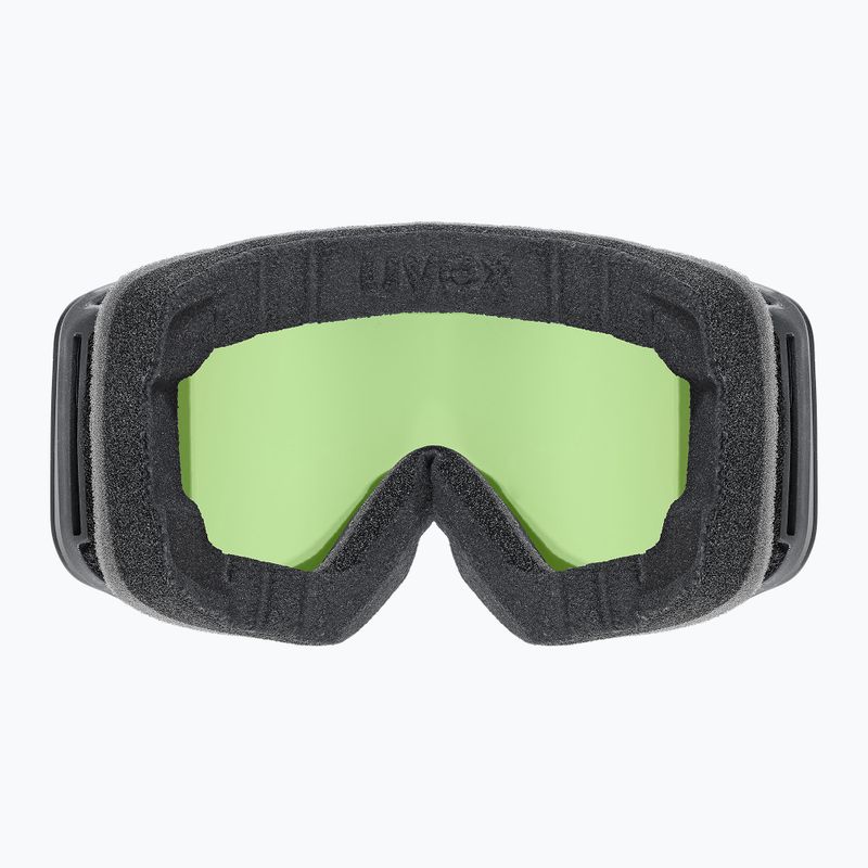 Gyerek síszemüveg UVEX Pwdr FM black matt/mirror red orange clear 3