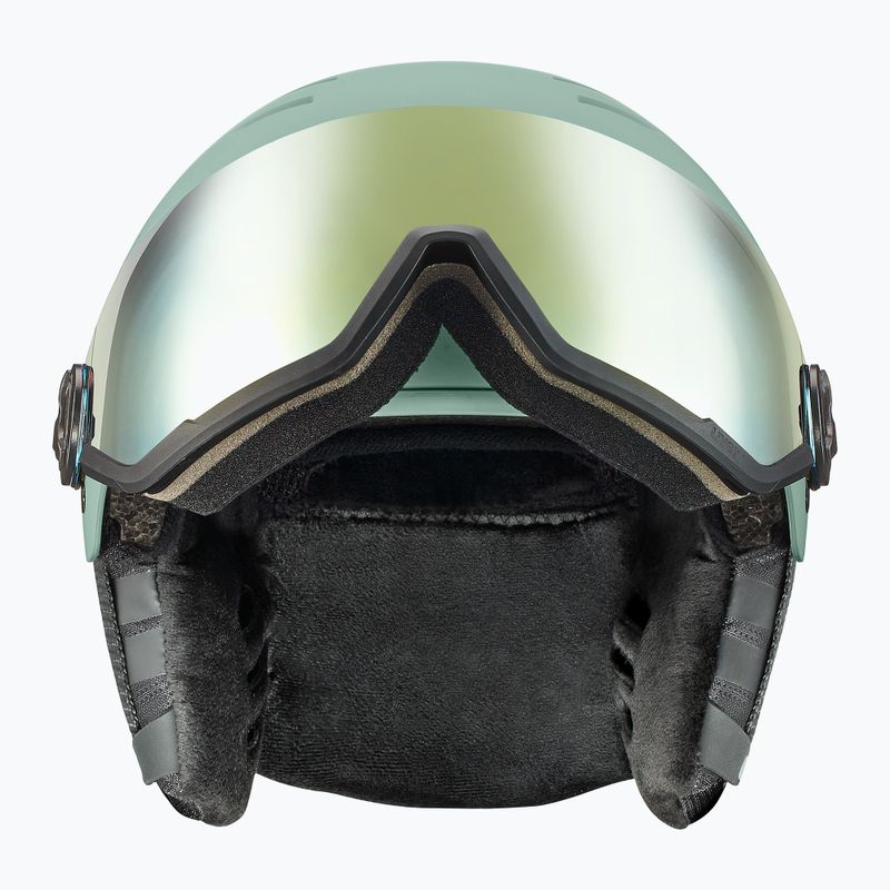 Sísisak UVEX Wanted Visor oxid green matt/mirror gold/smoke 2