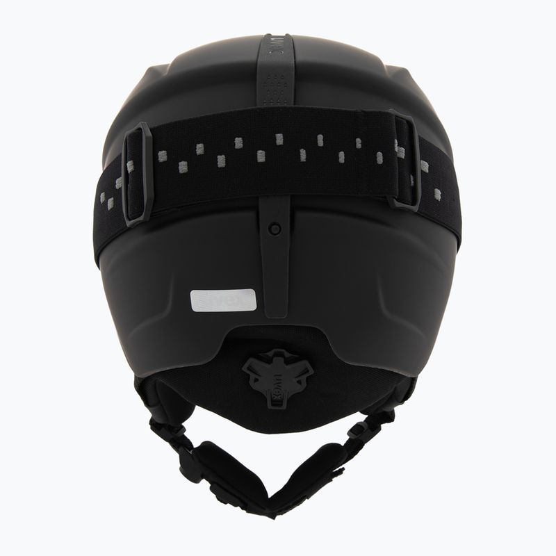 Gyerek sísisak UVEX Viti Set + síszemüveg Speedy Pro black matt/mirror green/yellow/clear 4