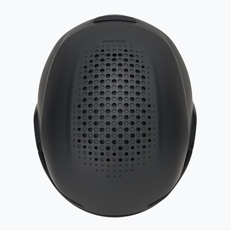 Gyerek sísisak UVEX Viti Set + síszemüveg Speedy Pro black matt/mirror green/yellow/clear 6