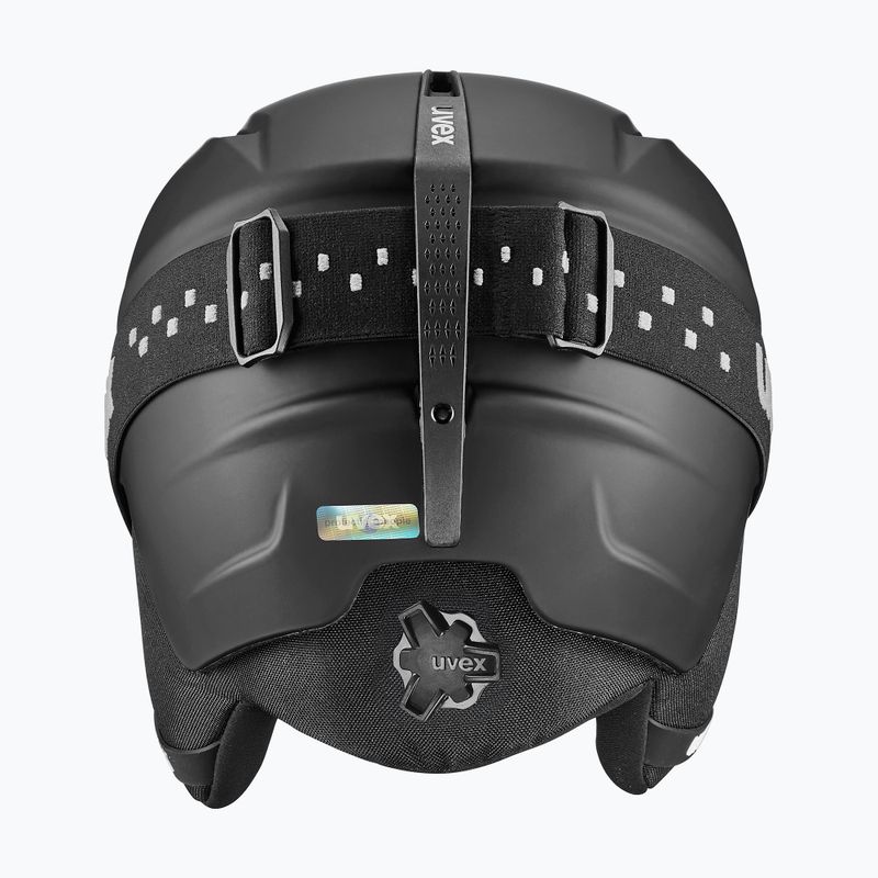 Gyerek sísisak UVEX Viti Set + síszemüveg Speedy Pro black matt/mirror green/yellow/clear 3