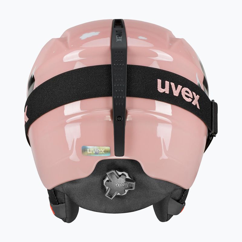 Gyerek sísisak UVEX Viti Set + gogle Speedy Pro pink penguin/lasergold lite 3