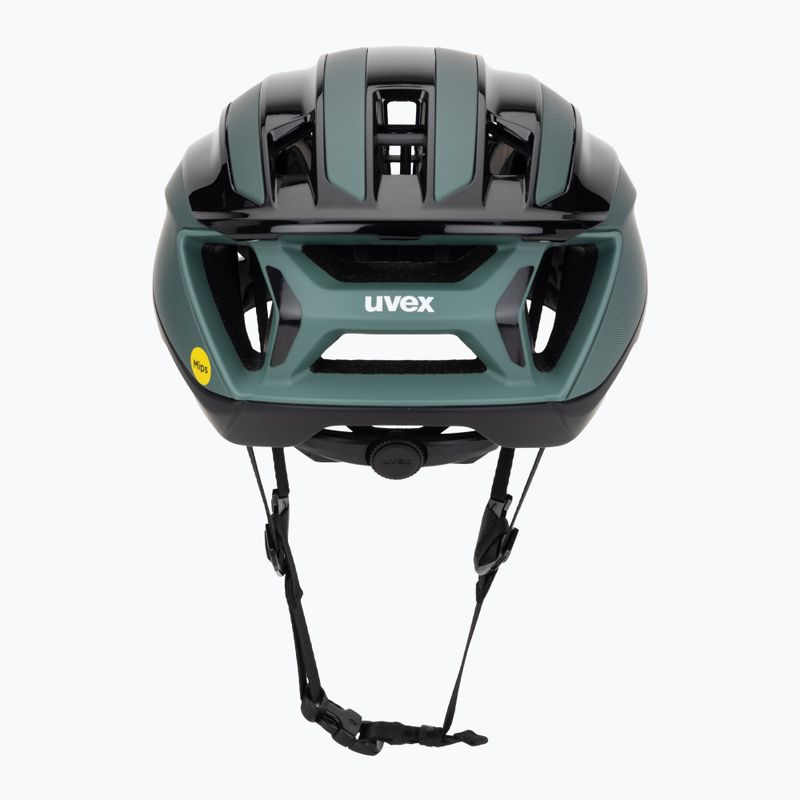 UVEX Surge Aero MIPS kerékpáros sisak fekete/zsályazöld matt 4