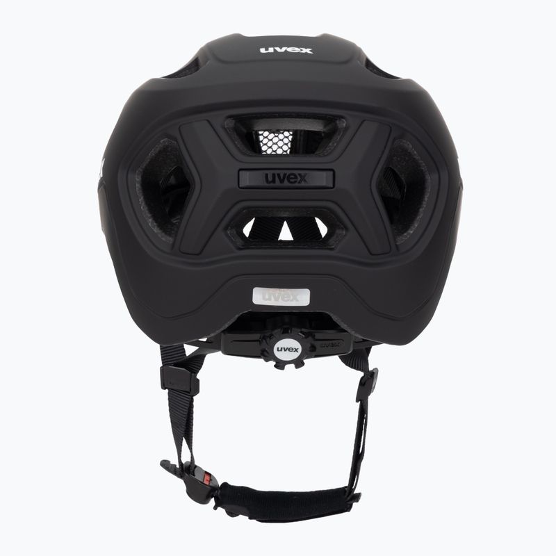 Gyermek kerékpáros sisak UVEX React Jr black matte 4