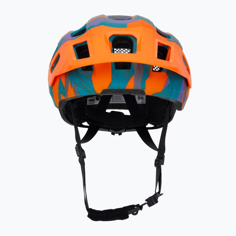 Gyermek kerékpáros sisak UVEX React Jr papaya camo matt 2