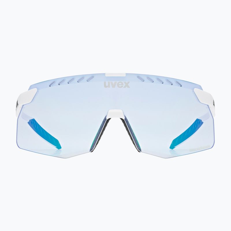 UVEX Pace Stage Small V fehér matt/tükörkék napszemüveg 2