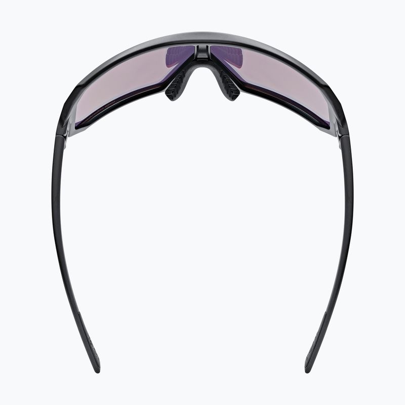 UVEX Sportstyle 237 CV fekete matt/tükörvörös napszemüveg 4