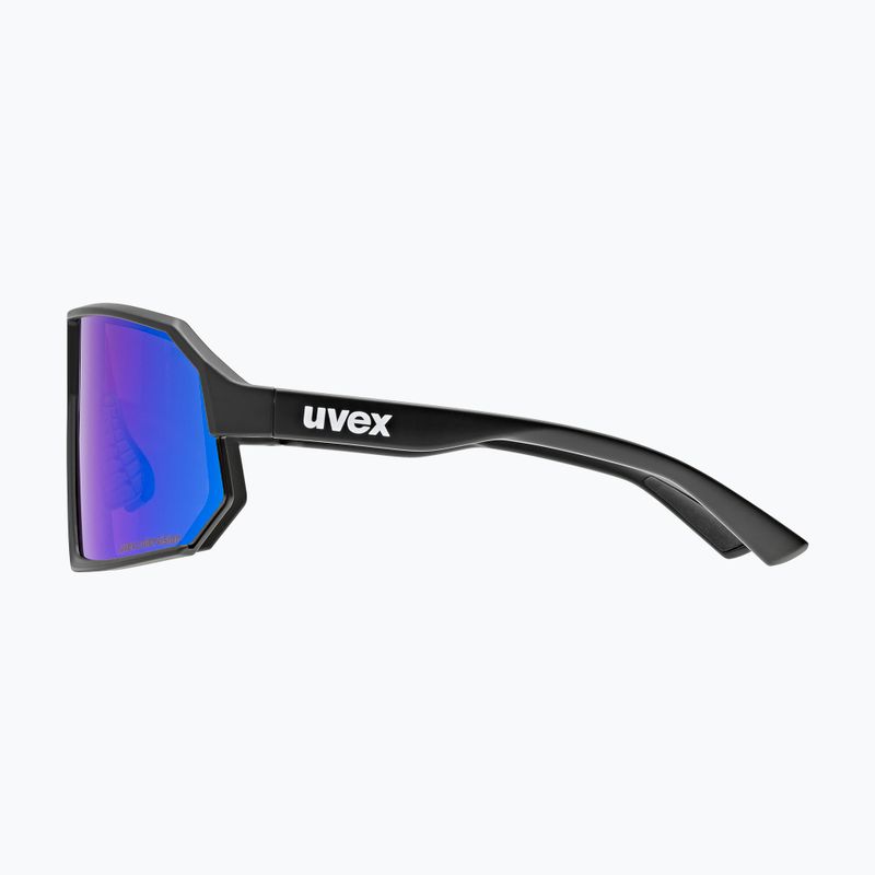 UVEX Sportstyle 237 CV fekete matt/tükörkék napszemüveg 5