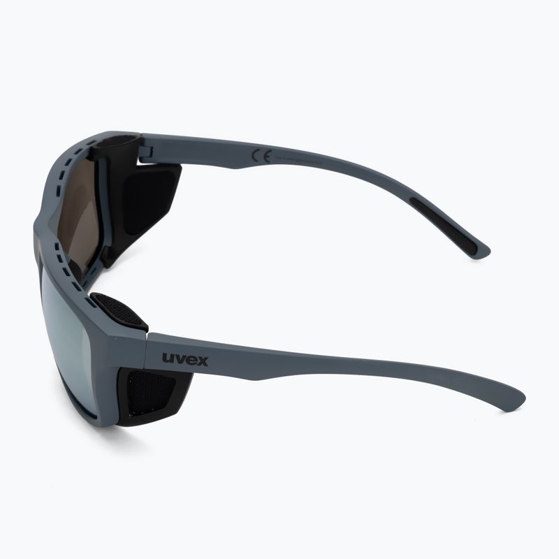 UVEX Sportstyle 312 kő kék matt/tükör ezüst napszemüveg 4