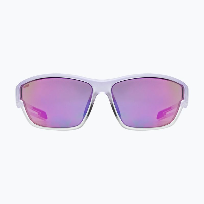 UVEX Sportstyle 806 lila fade / tükör lila napszemüveg 2