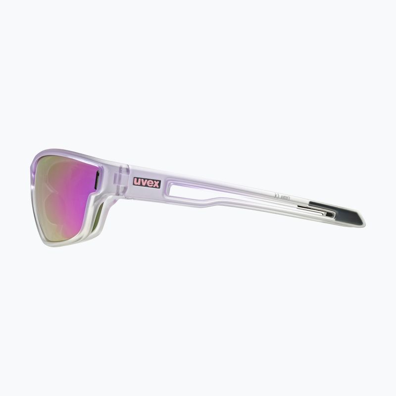 UVEX Sportstyle 806 lila fade / tükör lila napszemüveg 3