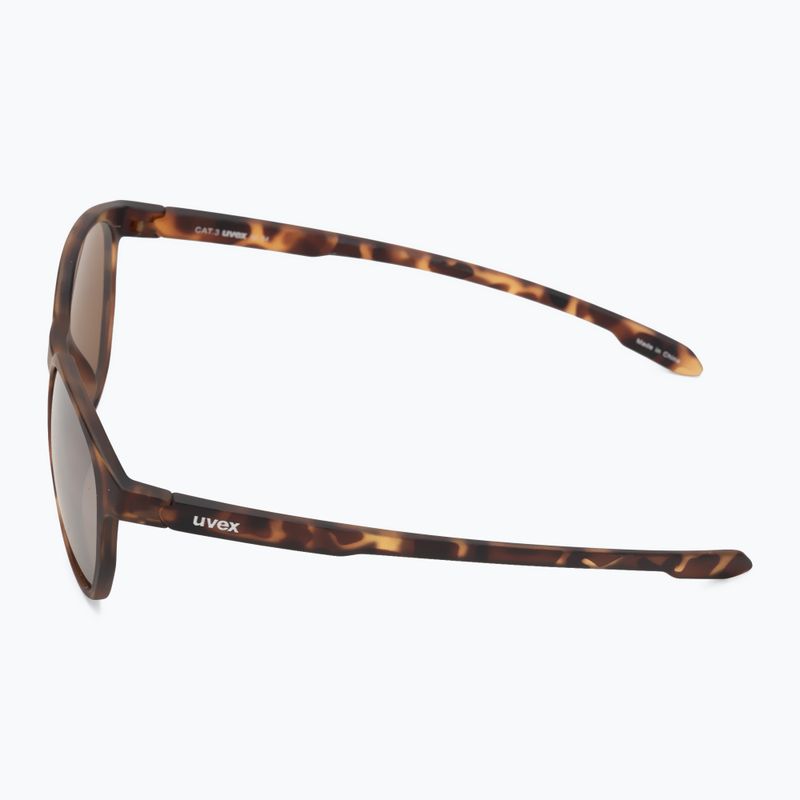 UVEX napszemüveg LGL 54 havanna matt/litemirror ezüst 4