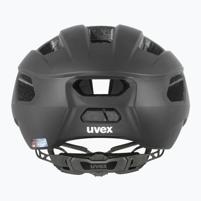 Kerékpáros sisak UVEX Rise CC teljesen fekete matt 3