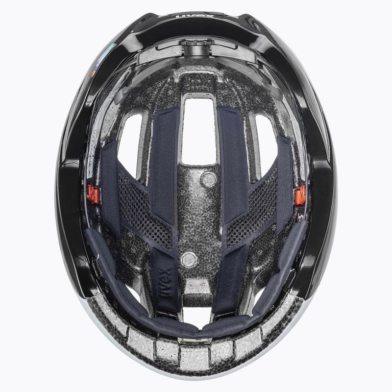 Kerékpáros sisak UVEX Rise CC felhő/fekete matt 5