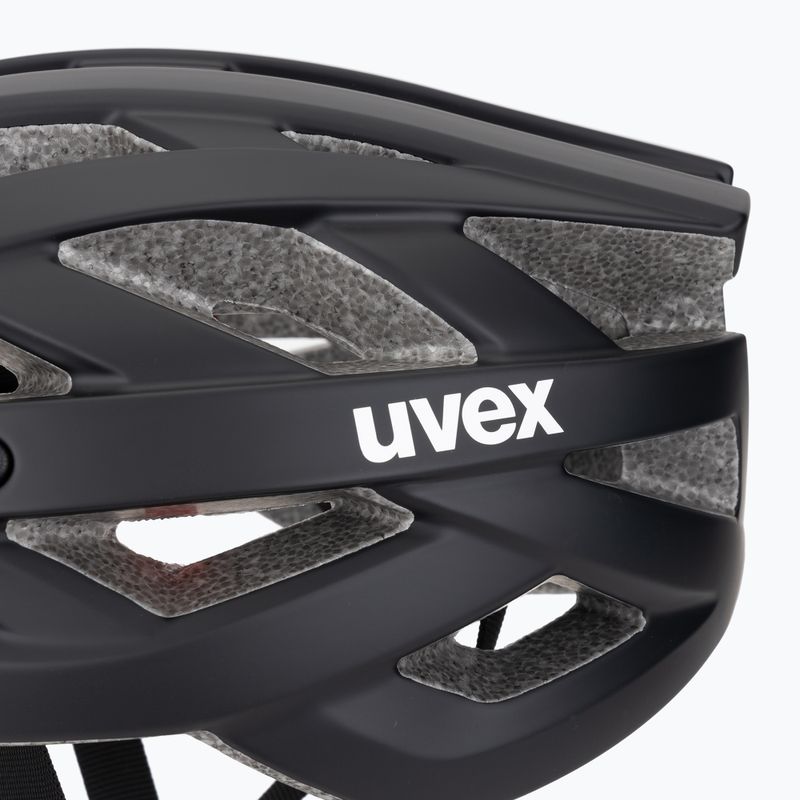 UVEX I-vo CC fekete matt kerékpáros sisak UVEX I-vo CC fekete matt 7