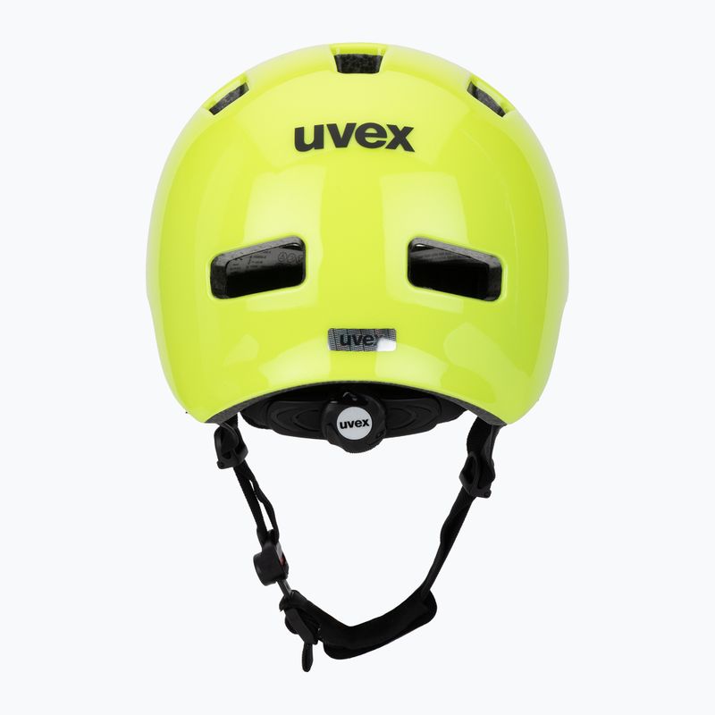 UVEX gyermek kerékpáros sisak HLMT 4 neon sárga 4