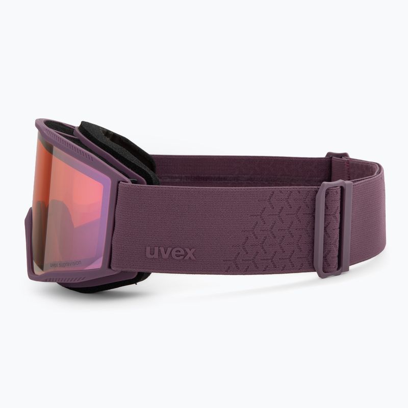 Síszemüveg UVEX Blast FM plum matt/mirror purple 4