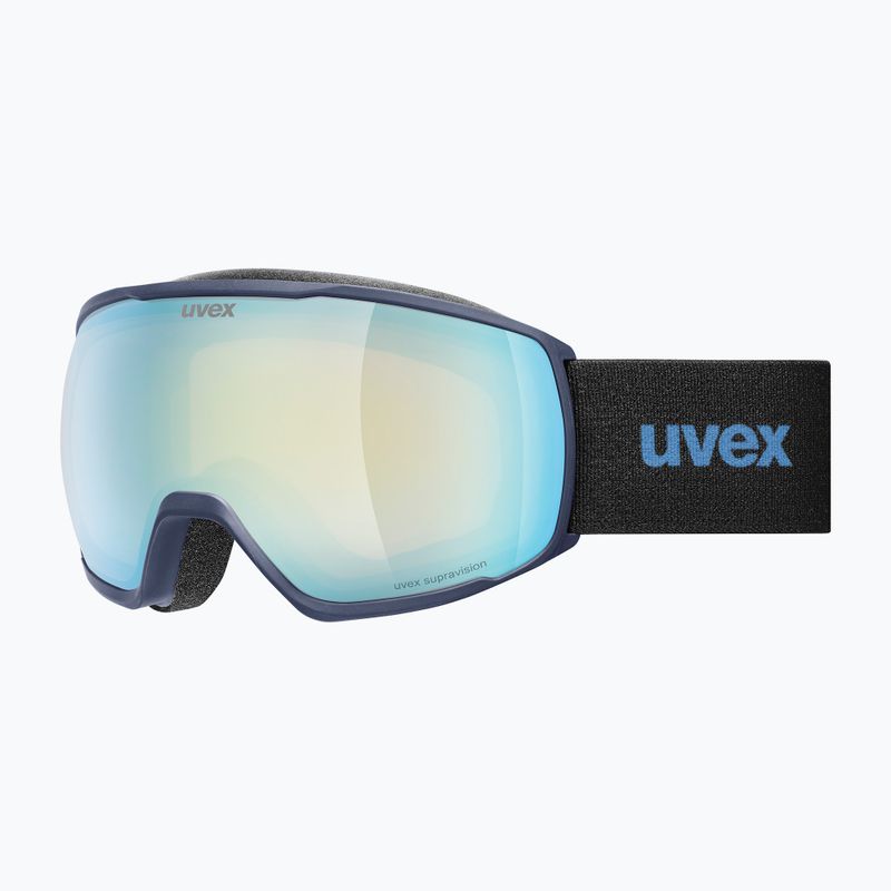 Síszemüveg UVEX Victorious FM dust blue matt/mirror sapphire 5