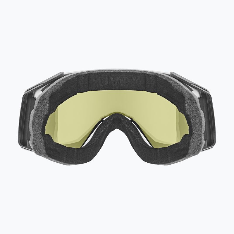 Sí szemüveg UVEX Gravity FM white matt/mirror silver/green/clear 3