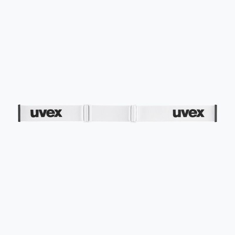 Sí szemüveg UVEX Gravity FM white matt/mirror silver/green/clear 4