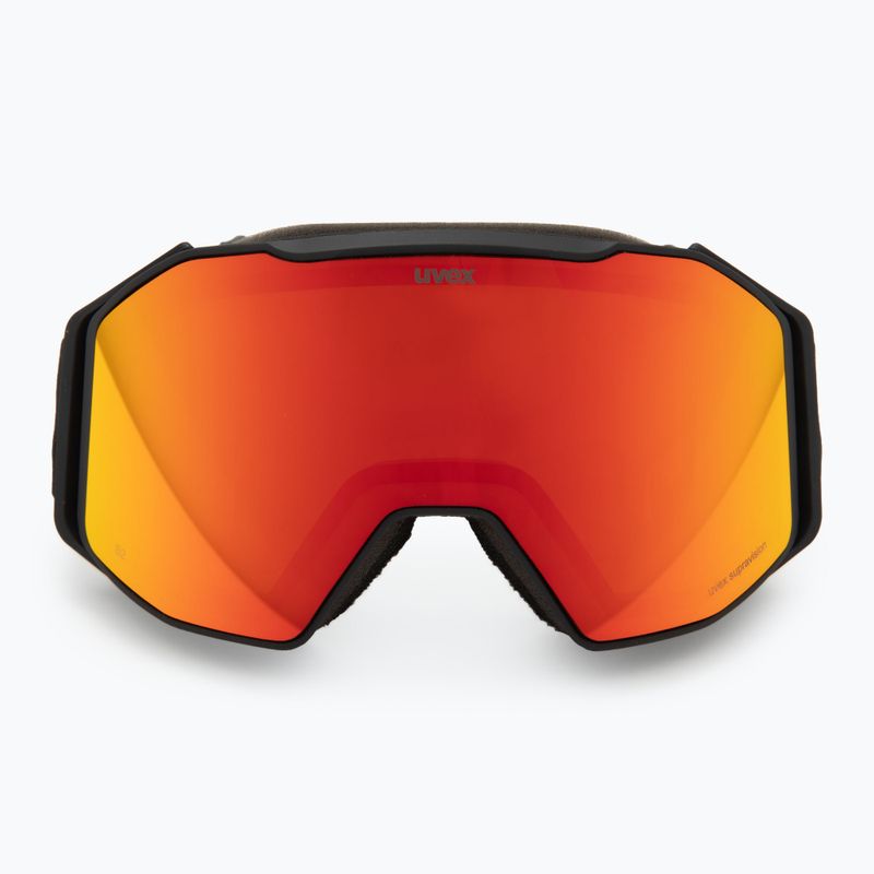 Síszemüveg UVEX Gravity FM black matt/mirror red/orange/clear 2