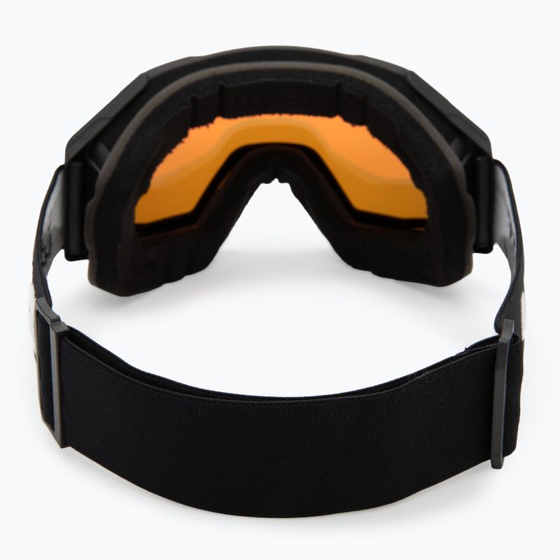 Síszemüveg UVEX Gravity FM black matt/mirror red/orange/clear 3