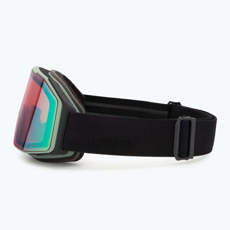 Síszemüveg UVEX Gravity FM oxid matt green/mirror opal/orange/clear 4